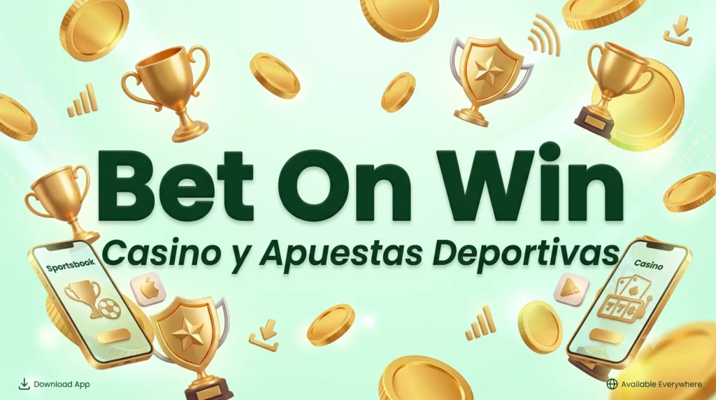Acceso móvil a Bet On Win 